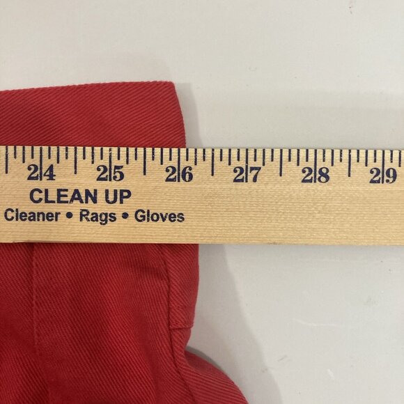 Bridge Water Studio Women 32W Red Skirt Back Kick Opening - Picture 7 of 9